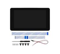 APGLSXY 7inch LCD 1024x600 Capacitive Touchable Display Development Board Easy Installation for 5 4B 3B+ Development Board Touchable Screen Display