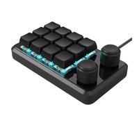 APGLSXY Advanced 12 Programmable Keypad for Gaming and Productivity, RGBs Backlighting, with Type C Cable Programmable Macros Pad