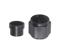 APGLSXY Aluminum Nut and Sleeve Hardlines Tube Fitting for Various Pipe Size From 4AN Up to AN12 Automotive Applications Hardlines Compression Fitting Adapter