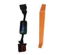 APGLSXY Auto Start Stop Bypass Module Heatproof ABS Plug & Play Setup Reduced Engine Wear Power for 150 Intelligent Engine Stop Driving Wear Multi Vehicle Compatible Auto High Strength ABS