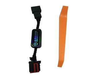APGLSXY Auto Start Stop Bypass Module Heatproof ABS Plug & Play Setup Reduced Engine Wear Power for 150 Intelligent Engine Stop Driving Wear Multi Vehicle Compatible Auto High Strength ABS