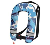 APGLSXY Automatic Inflatable Vest High Strength Webbing Reflective Waistcoat for Camping Hiking Outdoor Sports Use Reflective Vest