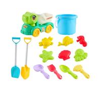APGLSXY Colorful Beach Toy Collection Interactive Water Sand Toy for Children Including Digging Tools and Animal Figures Beach Shovel Set