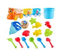 APGLSXY Colorful Beach Toy Collection Interactive Water Sand Toy for Children Including Digging Tools and Animal Figures Beach Shovel Set
