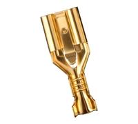 APGLSXY Conductivity Copper Locking Spade Terminals with Insulated Housing for Safe and Stable Electrical Connection Crimp Terminals with