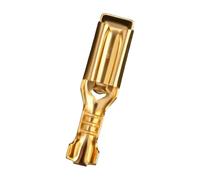 APGLSXY Conductivity Copper Locking Spade Terminals with Insulated Housing for Safe and Stable Electrical Connection Crimp Terminals with