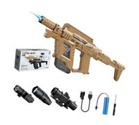 APGLSXY Cool Powerful Electric Water Toy Automatic with Flashing Lights Ideal for Pool and Beach Activities Light Effect Adjustable High Capacity Water Rechargeable