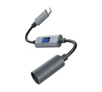 APGLSXY DC5521 to USB C Charging Cable for Satellite Miniature Displays Real Time Power Flows and Energy Information Small Power Cable