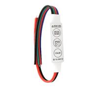 APGLSXY Dense RGB Manager for LED Tape 3 Code Touch Connection 19 Programmable Consequences 20 Dyes 144W Greatest Load Capacity Small Lighting Manager Installation
