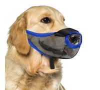 APGLSXY Dog Muzzle Mouth Guard Staffordshire Adjustable Strap Muzzle Comfortable Strap Soft Basket Biting Training Outdoor