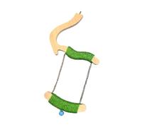 APGLSXY Durable Wooden Bird Swing Toy For birdlike associates To Play Rest And Exercise In Their Cage