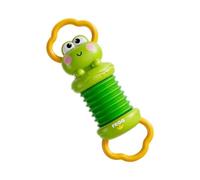APGLSXY Easy Hold Accordion Toy for Babies, Green | Paired Loop Handles and Pull and Press Design for Indoor Play and Family Use