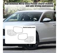 APGLSXY Easy Installation Heated Side View Mirroring Featuring Fast Defrost Technology with 95 Percent Reflectivity for Vehicles Mirroring High Reflection