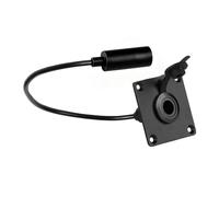 APGLSXY Efficient DC5521 Receptacle Connector Socket 60X60Mm for Small Antennae for Marine Car and More Applications Outdoor Waterproof Power Socket