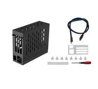 APGLSXY External GPU Dock with PCIe4.0 for Laptop Gaming Handheld Metal Housing Fast Speed Data Transfer Aluminum Gpu Dock