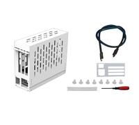 APGLSXY External GPU Dock with PCIe4.0 for Laptop Gaming Handheld Metal Housing Fast Speed Data Transfer Aluminum Gpu Dock