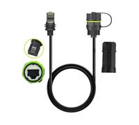APGLSXY Gen3 to RJ45 Water Extender, Industrial Gigabit Ethernet Panel Mount Adapter with Extension Cable Industrial Ethernet Coupler