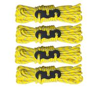 APGLSXY Guy Rope, 3mm Tent Guy Line 13ft Reflective Cord Line Tent Guide Rope for Awning Camping Reflective Guide