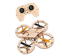 APGLSXY Hands on Aerodynamics Study Tool Constructible Wooden Flying Device Play Set Project for Children