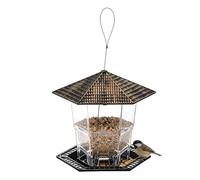 APGLSXY Hanging Compact Feeder Assembled From Tough ABS Offering 1L Capacity for Outdoor Use Permanent Bird Feeder