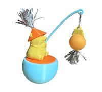 APGLSXY Impregnable Glass Puss Toy for Alone Amusement Stimulating Pursuing Urge Permanent PET Substance Inside Pet Activity Sphere Long Last Graceful Teaser