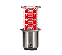 APGLSXY LED Motorcycle Brake Light Flashing Effect Boosts Night Waterproof Design For All Motorcycles City & Highway Use Bright LED Motorcycle