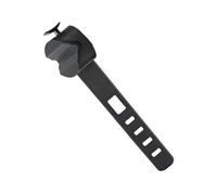 APGLSXY Lightweight Carbon Fiber Bike Mount with Integrated Tail Light, Easy Clip-on for Computers, No Tools Required Bike Computer Mount