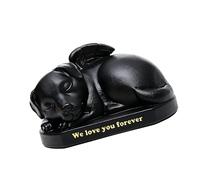 APGLSXY Lovely Memorial Resins Urn Creative Moistures Proof Sealing Pet Memorial Jar Memories Light Luxurious Pots Handcrafted Pet Statue