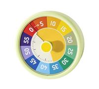 APGLSXY Mechanical Timer for Students Athletes with Rotating Dials Time Tracking Tool for Kitchen Classroom and Gym Activity Visual Clock
