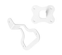 APGLSXY Mounting Bracket Compatible for WiiM Sound, White | Metal Wall for Shelfside Entertainment Areas Indoors