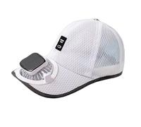 APGLSXY Multi Purpose Sun Security Hat Containing 600mAh Battery Fan and Extended Brim Construction Best Outdoor Lovers