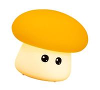 APGLSXY Mushroom Shape Night Light with Adjustable Brightness USB Powered Safe Silicone Lamp Silicone Texture for Bedrooms Mushroom Night Lights