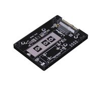 APGLSXY PCIe 5.0 NVMe to U.2 SSD Adapter Enclosure, Storage Converter Board with Aluminum Heat Dissipation Shell Design Layout