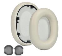 APGLSXY Replacement Ear Pad for WH1000XM5 Headphone Sponge Protein Leather Cover Sweatproof Design Easy Installation Headphone Earpads Easy Installation Earmuffs