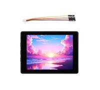 APGLSXY RP2350 Programmable Microcontroller Board with 2.41Inch AMOLED Panel and Motion Sensorings for Projects Capacitive Touch Display Development Board