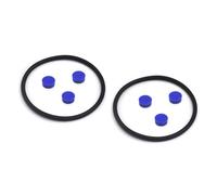 APGLSXY Rubber Sealing Circles Kits for Nabs Hubs Adapter Enhancing Portable Speakers Sealing Circles Set