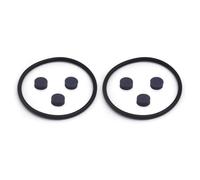 APGLSXY Rubber Sealing Circles Kits for Nabs Hubs Adapter Enhancing Portable Speakers Sealing Circles Set