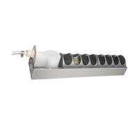 APGLSXY Rustproof Automatic Poultry Waterer Smooth Surfaces Easyly Maintenance Ideal for Backyard Chickens and Large Farms Stainless Steel Poultry Waterer