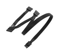 APGLSXY SATAs Power Cable for, 6Pin to 3X15Pin SATAs Hard Drive Power Adapter Splitter for Mining Modulars Cable