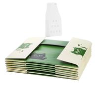 APGLSXY Single Application Foldable Waste Tray Heavy Paper Excellent for Journeys and Outdoor Use Collapsing Pan