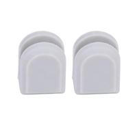 APGLSXY Turntable Cover Dampening Pads | Gray Silicone Two Piece Set for Closing Buffering, Missing Stop Replacement, Compact Maintenance Fix