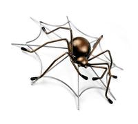 APGLSXY Unique Red Spiders Shape Iron Wine Rack with Textured Finish Add Industrial Charm to Dining Room or Lounges Area Wedding Gift Wine Bottle Holders