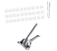 APGLSXY Upgraded Juicers Set Includes Food Clip and Juices Bags Suitable for Efficient Filtering and Juicing of Various Fruits Stainless Steel Juicers