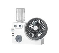 APGLSXY USB Rechargeable Desk Fan with Two Water Dispersion and Cooling Feature for Work Space Household Journey Battery Operated Misting Fan