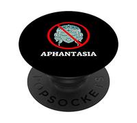 Aphantasia Playing Life on Hard Mode Funny 3rd Eye Blindness PopSockets Swappable PopGrip