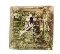 APHAVIN Handmade Resin Artisan Keycap - Koi Fish Pond Theme - 3D Mini Aquarium Design - 1U ESC Key - Cherry MX Compatible - Custom Mechanical Keyboard Keycap (Black Koi - BG Green)