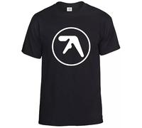 Aphex Twin T-Shirt Men's Funny Dance Rave Music Electronicas Tee Top(Black,4XL)