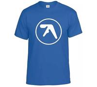 Aphex Twin T-Shirt Men's Funny Dance Rave Music Electronicas Tee Top(Royal Blue,S)