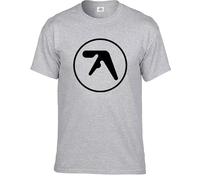 Aphex Twin T-Shirt Men's Funny Dance Rave Music Electronicas Tee Top(Sport Grey,S)