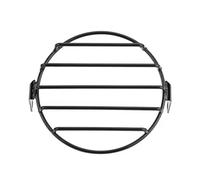 Aphkqost Headlight Grille Guard Cover 6.5inch Motorcycle Universal Vintage Headlight Protector Retro Grill Light Lamp Cover(Stripes)